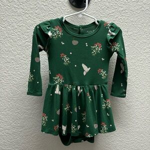 PP Christmas Holiday twirl bodysuit